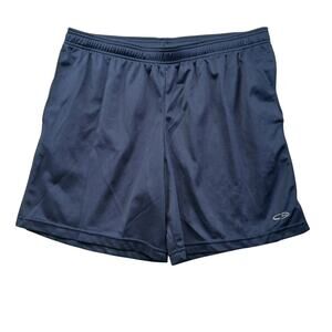 Champion C9 Mens Large Dark Navy Blue Duo Dry Athletic Training Shorts